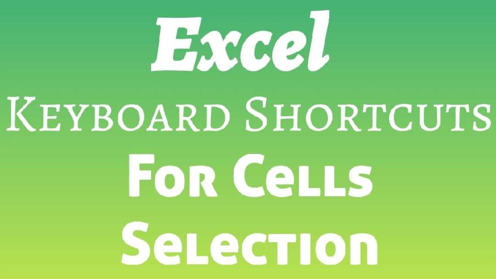 Cells in excel Excel