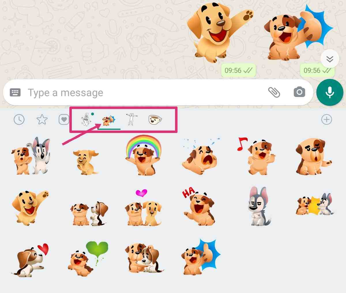 How to Use Animated Stickers in Whatsapp How to send Animated Stickers in Whatsapp