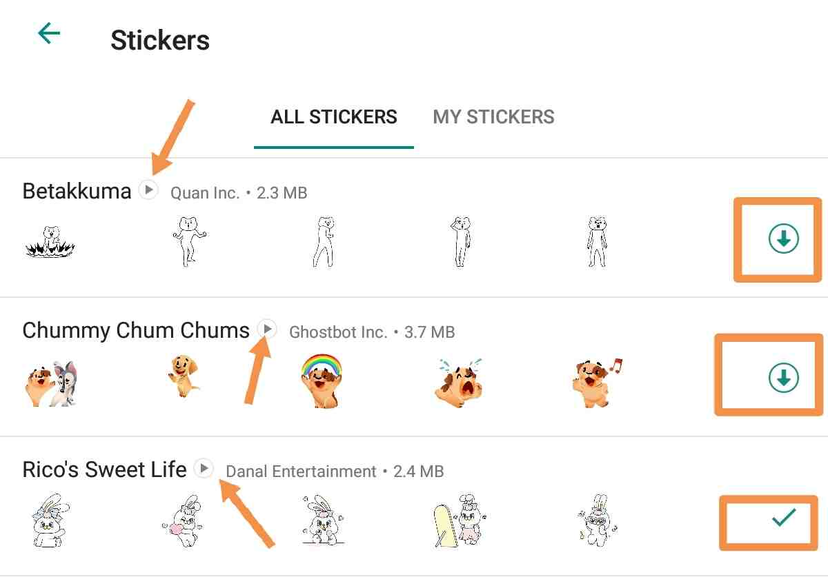 How to Use Animated Stickers in Whatsapp How to send Animated Stickers in Whatsapp